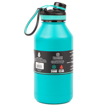 Tal 64 Ounce Double Wall Vacuum Insulated Stainless Steel Ranger Pro Teal Water Bottle